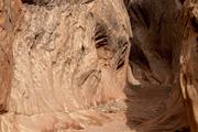 Erosion almost makes the sides of the canyon look like waves