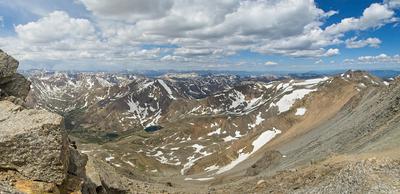 View west from Mt. Massive